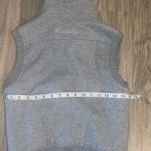 NWT Armani Exchange Gray Vest - Picture 7 of 7